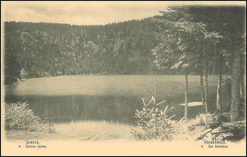 Čertovo jezero 1900